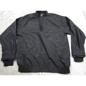Zero‎ Restrictions Jacket Mens XL Black Full Zip Golf Outdoor Logo